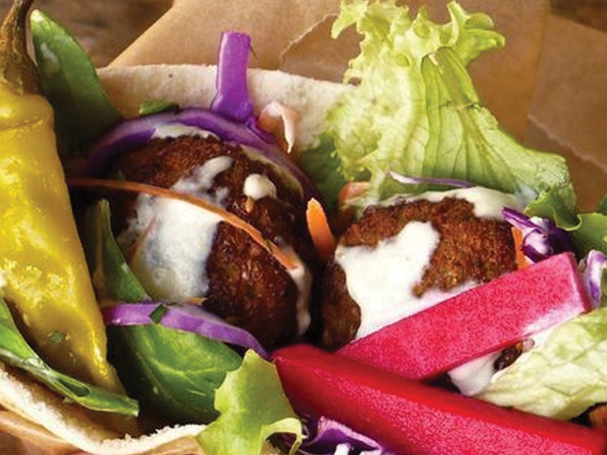 Stuffed With Potatoes And Eggplant Sandwich