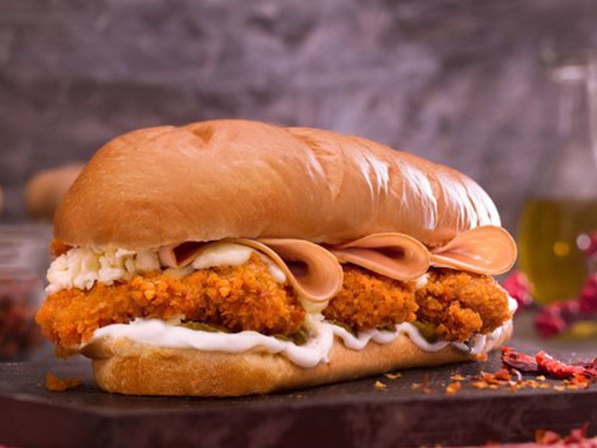 Spicy Super Crunchy Sandwich