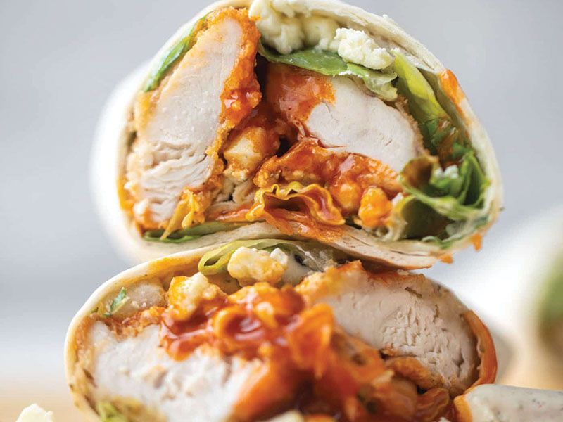 Super Crunchy Tortilla Roll Sandwich