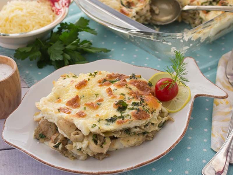 Seafood Lasagna