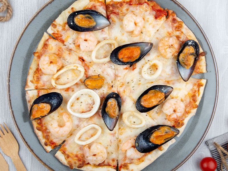 Seafood Italian Pizza