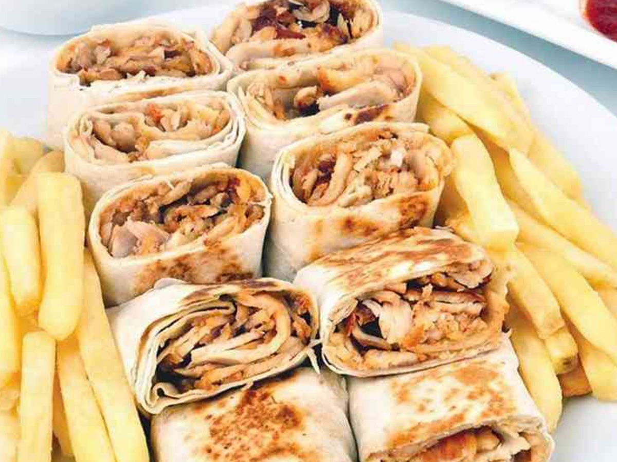 Arabic Chicken Shawerma Meal