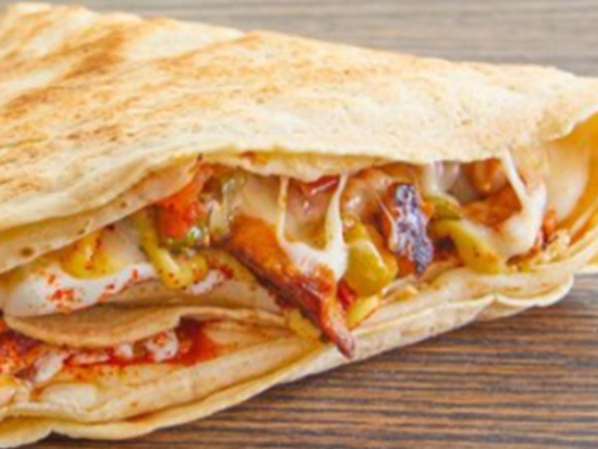 Chicken Shawarma Crepe