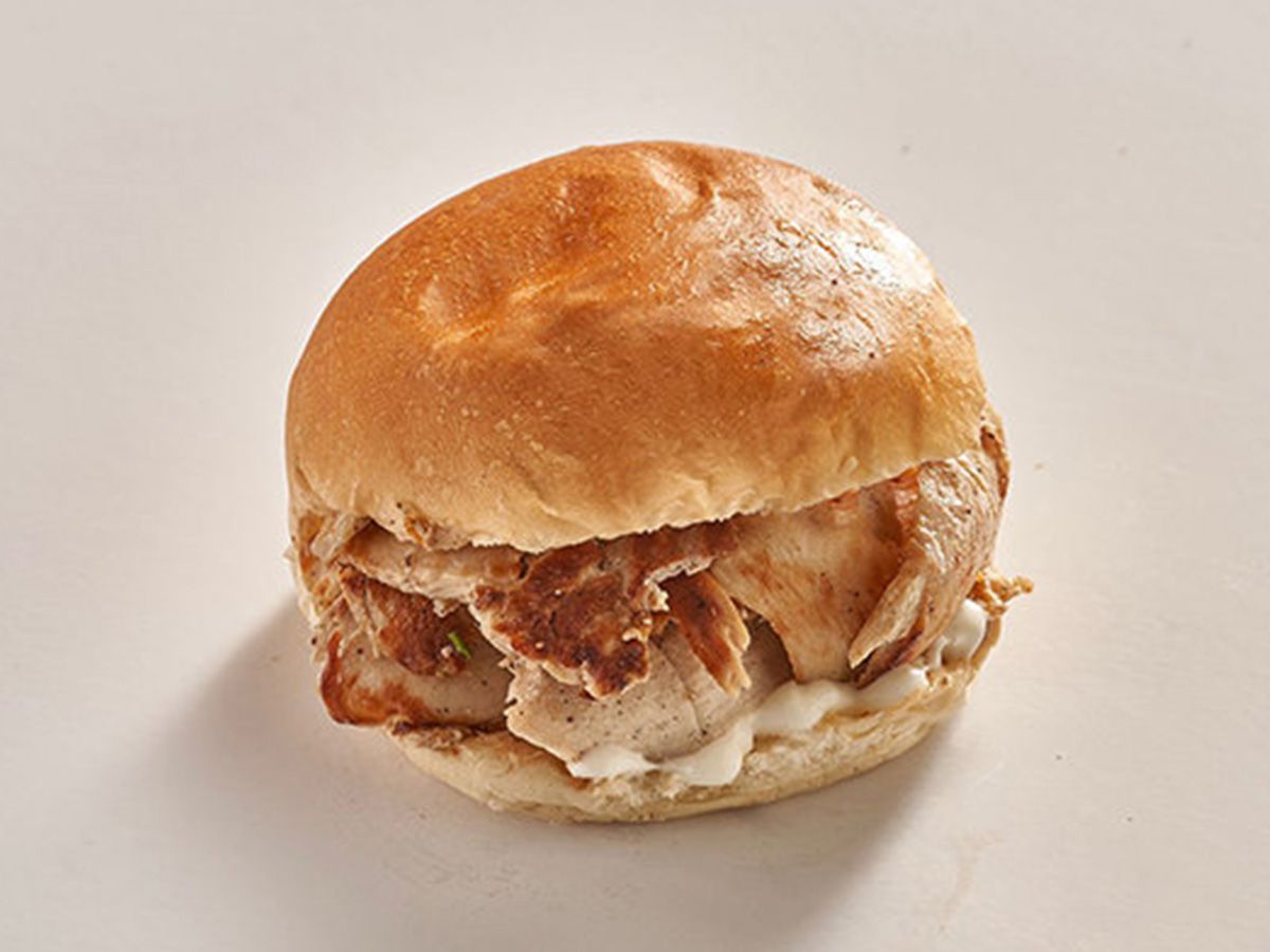 Bun Chicken Shawerma Sandwich