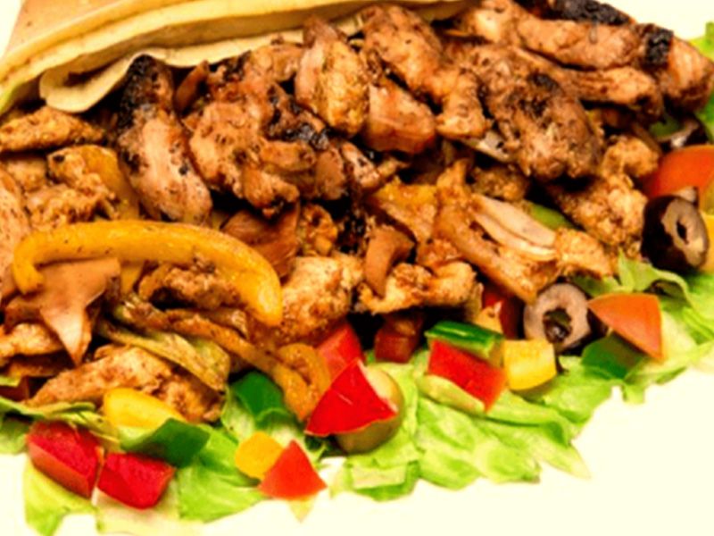 Chicken Shawerma Crepe