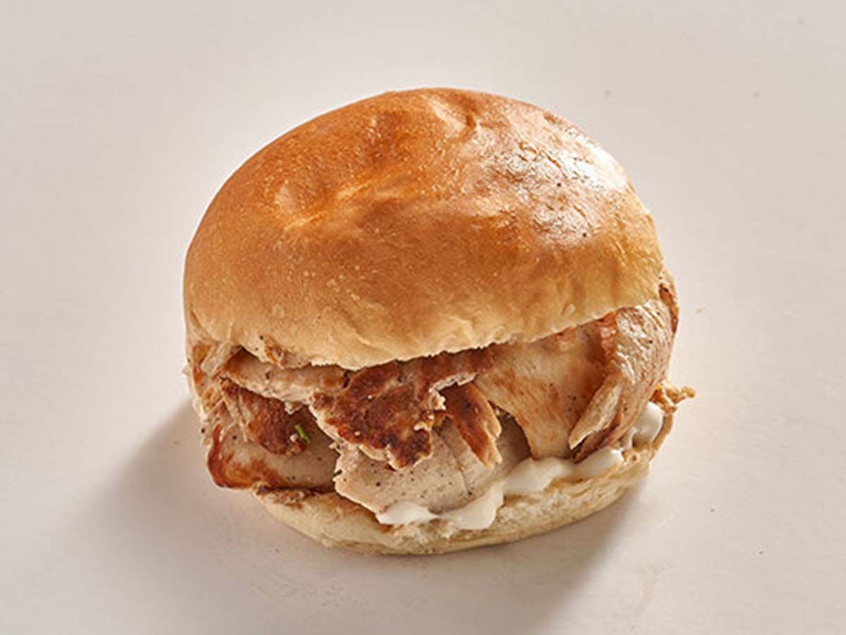 Shawerma Bun Sandwich Chicken