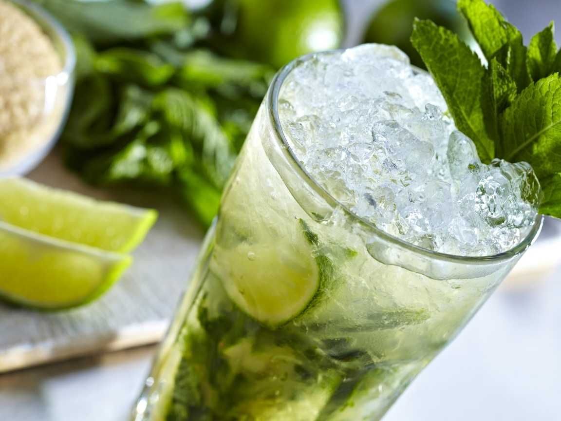 Kiwi Mojito Cocktail