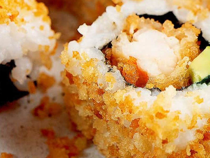 Shrimp With Crispy Avocado