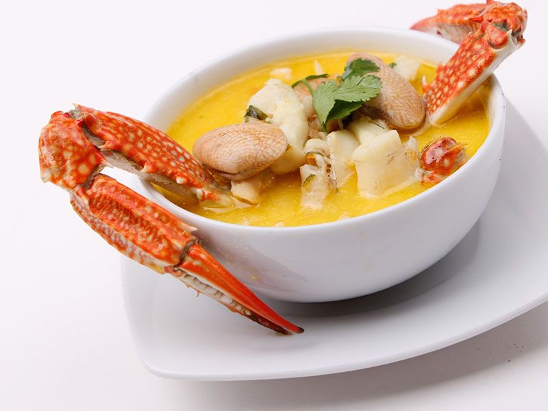 Seafood soup