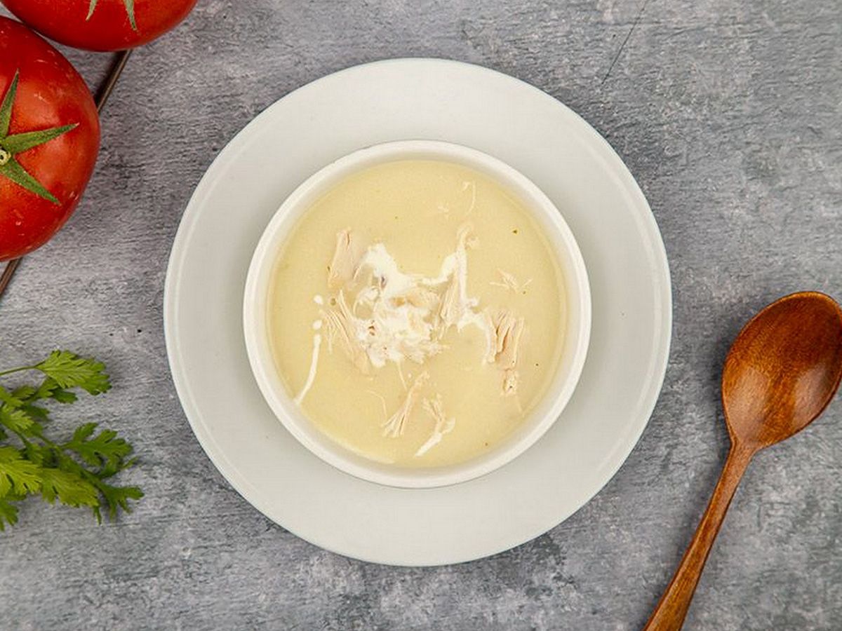 Creamy chicken soup