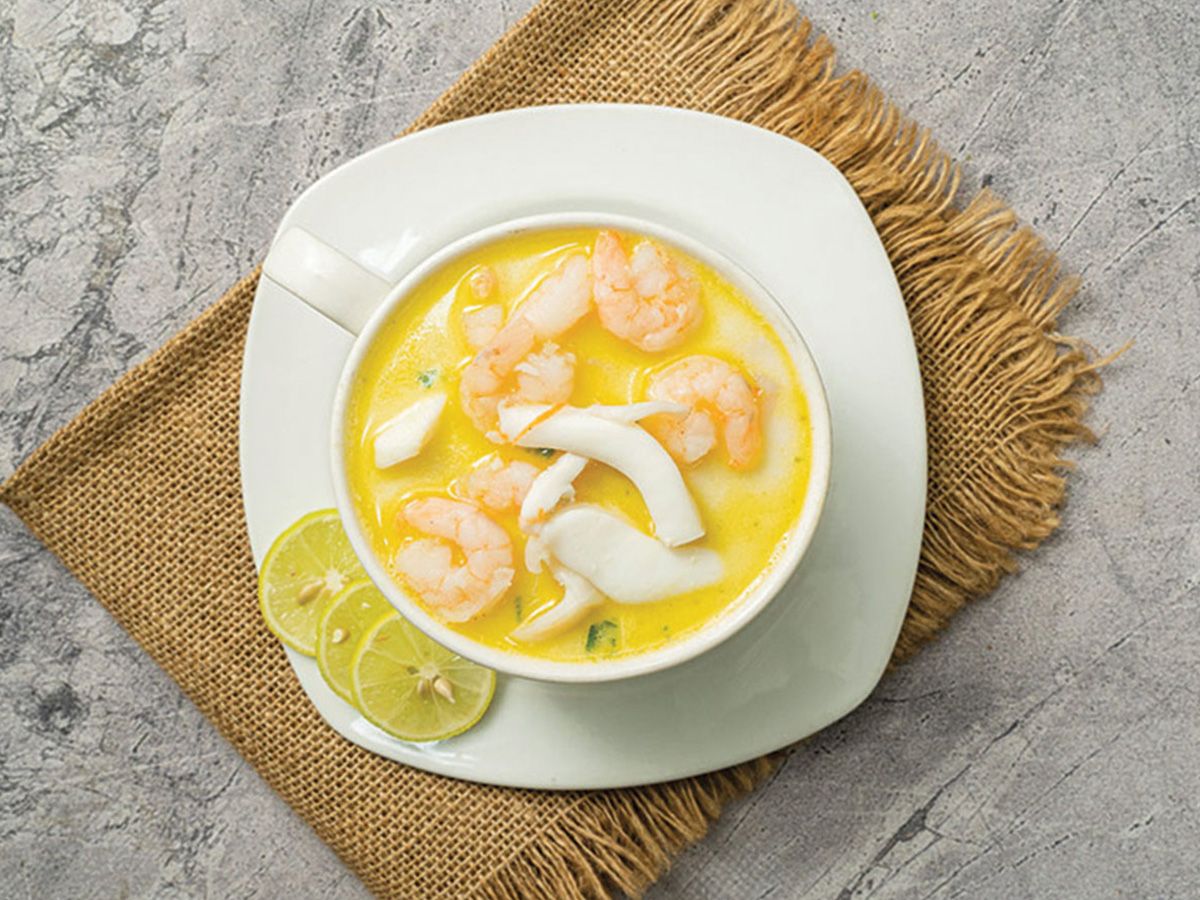 Seafood soup