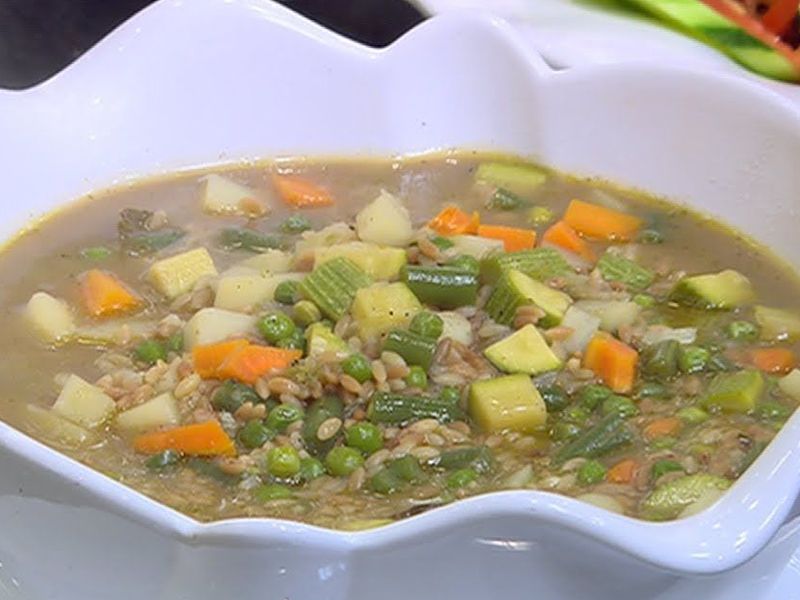 Vegetables With Meat Soup