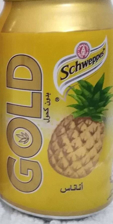 Schweppes Gold Pineapple Can