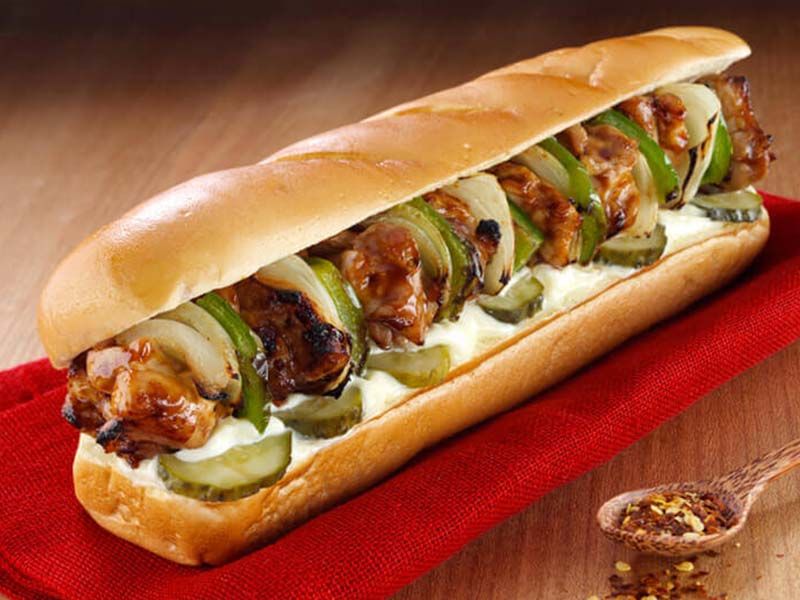 Shish Tawook Sandwich