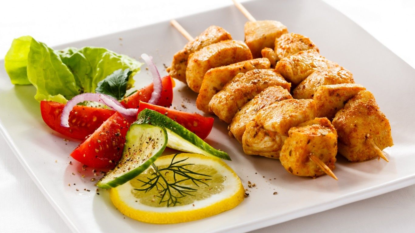 Shish Tawook Skewer
