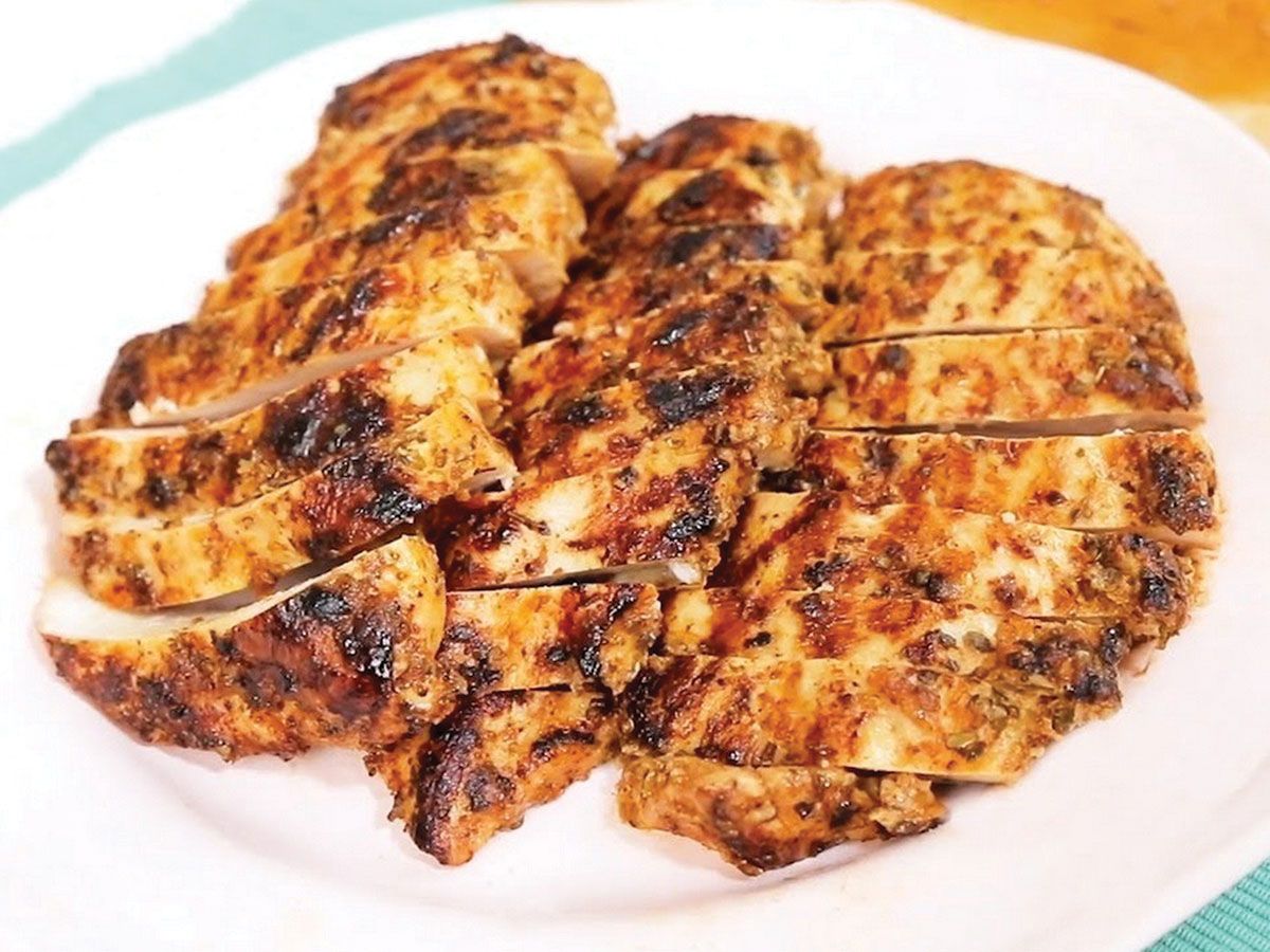 Chicken Breast Charcoal Grilled