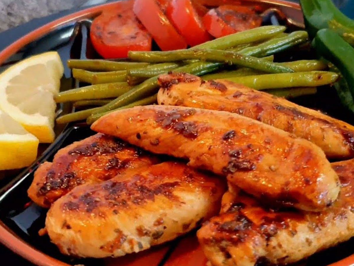 Grilled Breasts Meal