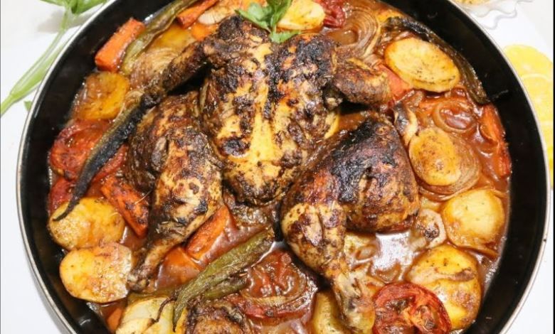 Potatoes with Quarter Roasted Chicken Meal