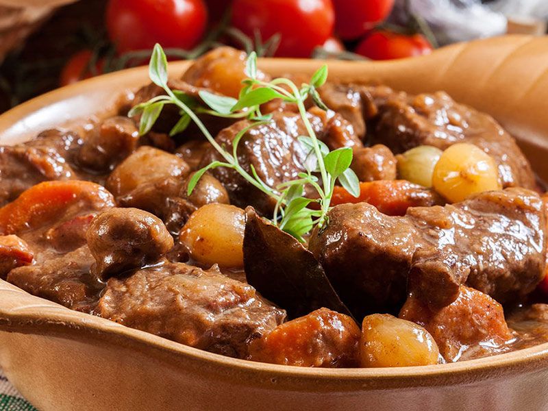 Okra With Meat Casserole