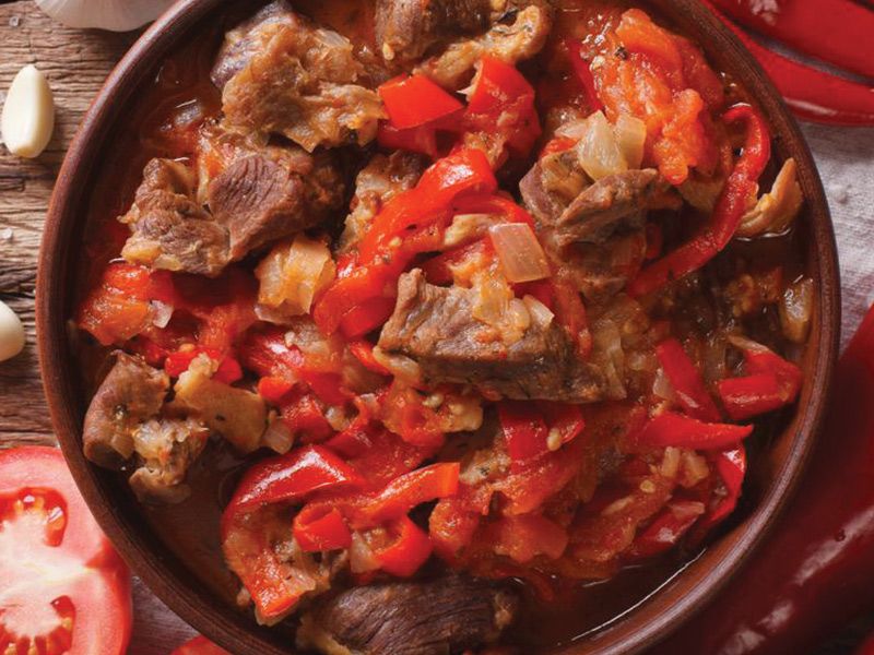 Potatoes With Meat Casserole