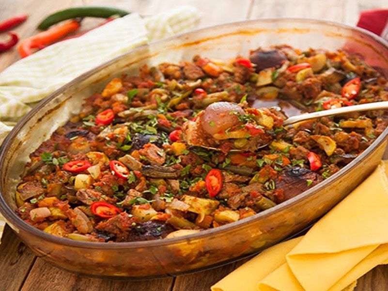 Plain Mix vegetables Casserole