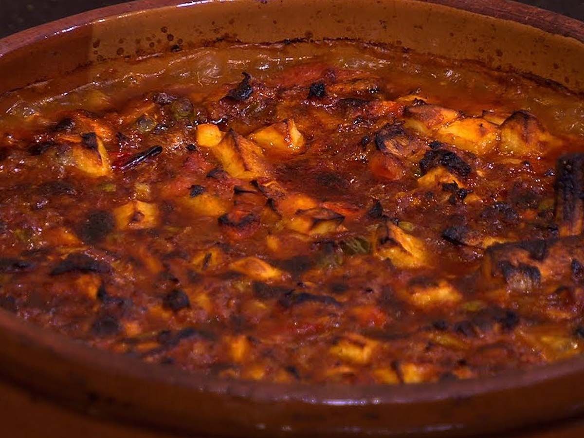 Squid Casserole For One Person