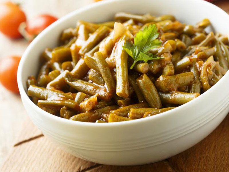 Green Beans With Meat Casserole