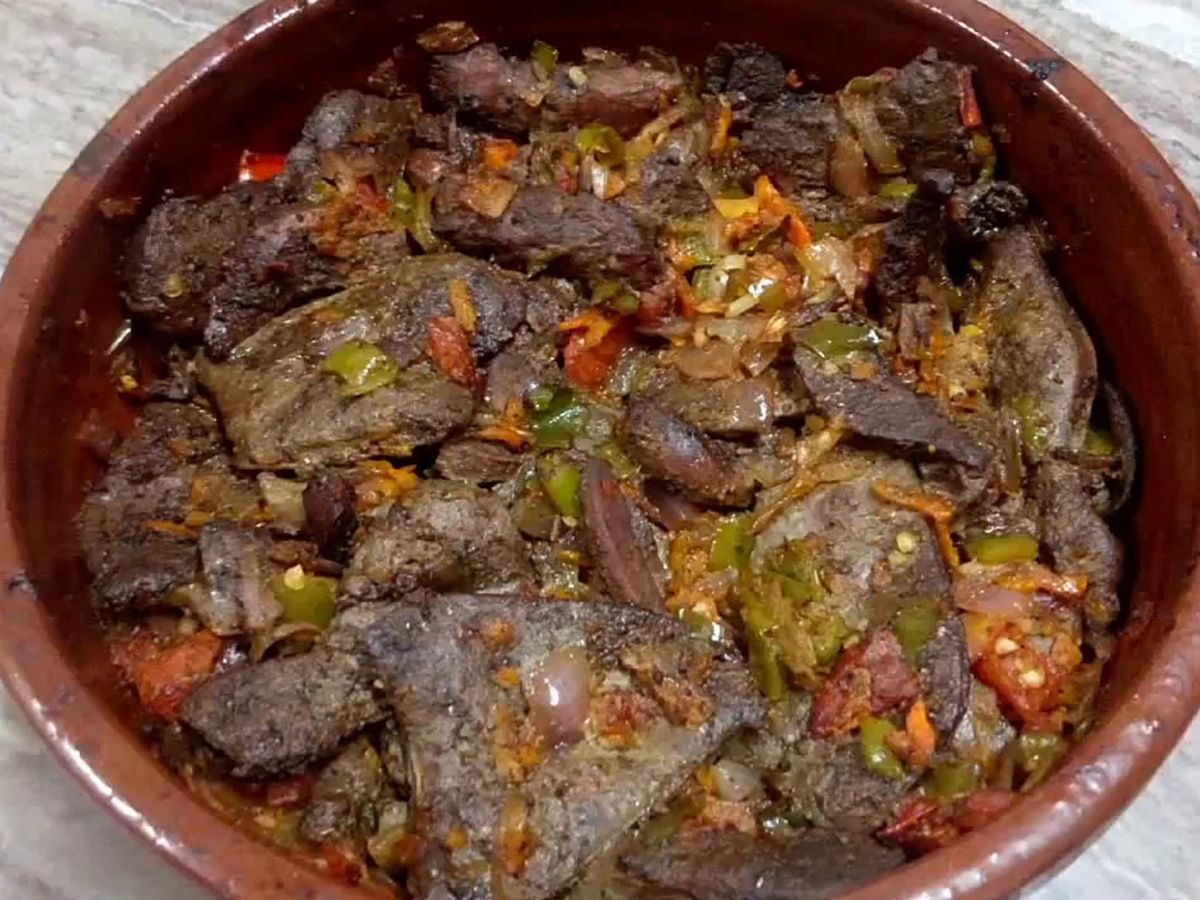 Beef Liver Tagine