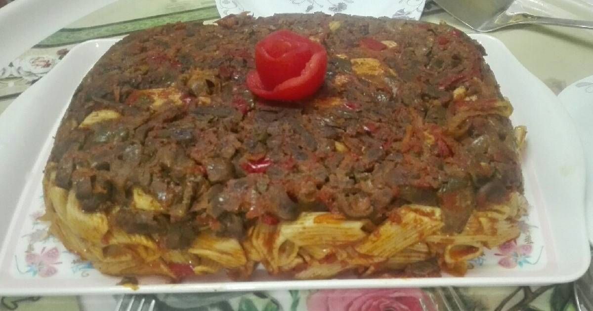 Liver Pasta Tagine