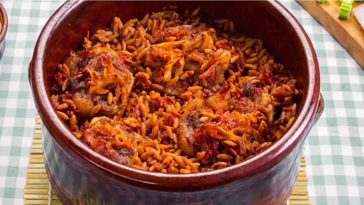 Orzo and Chicken Casserole