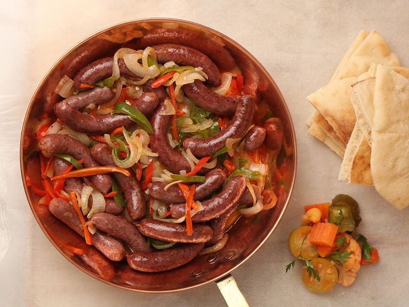 Oriental Sausage Plate