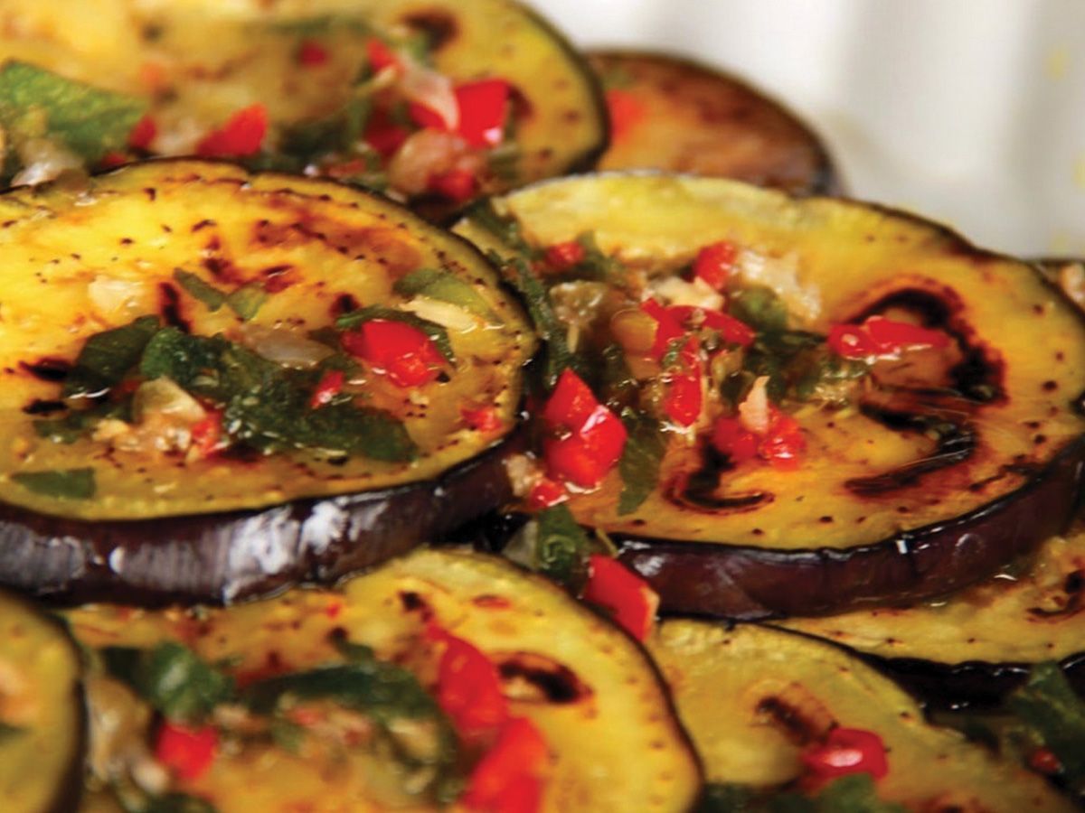 fried eggplant box