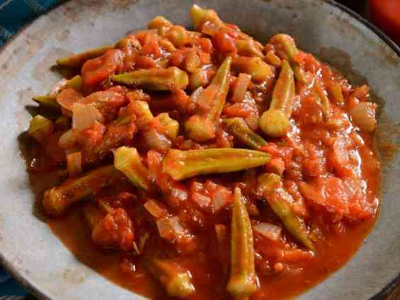 Okra Platter