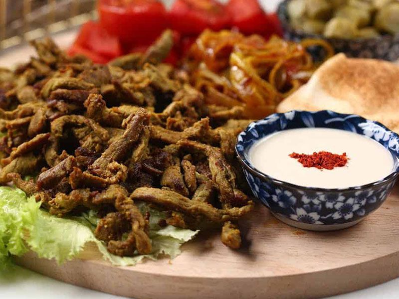 Beef Shawarma Platter