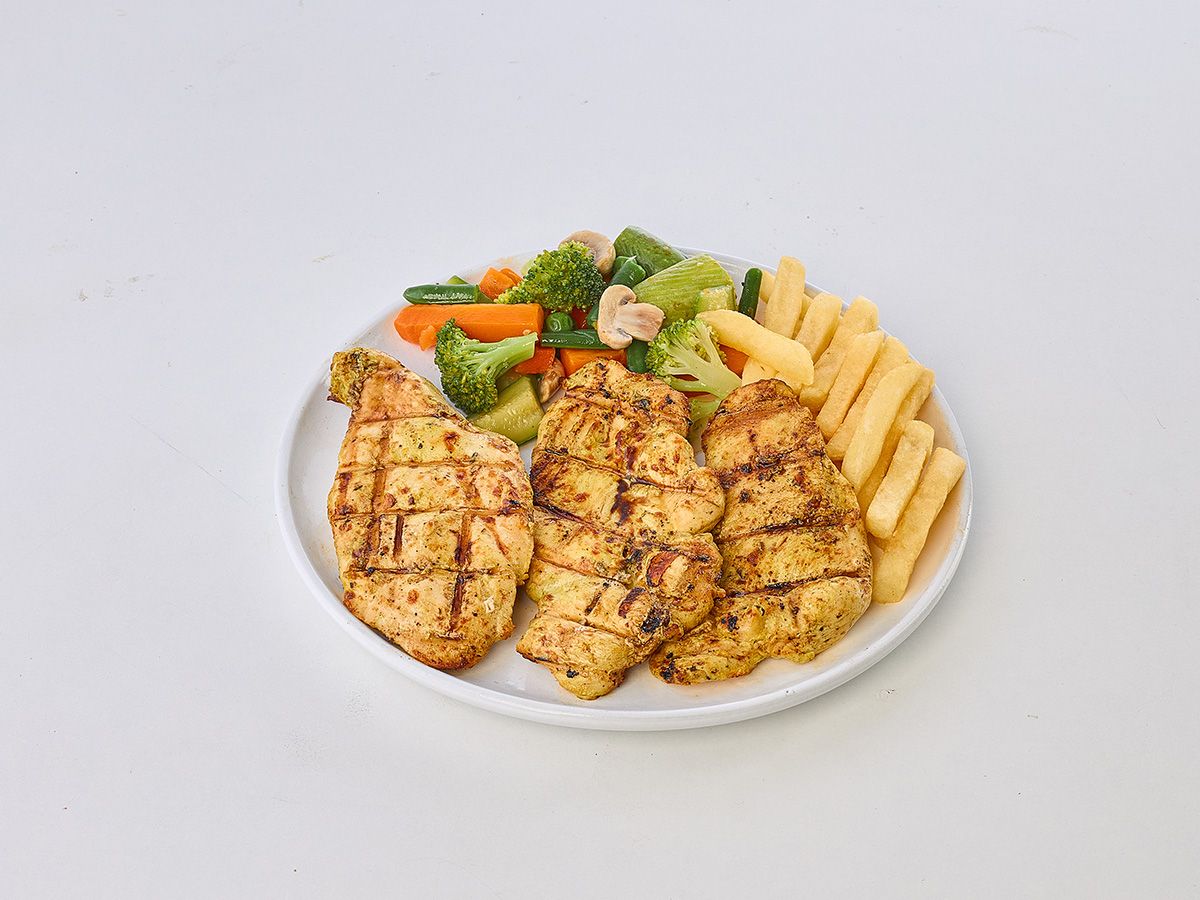 Grilled Chicken Breasts Dish