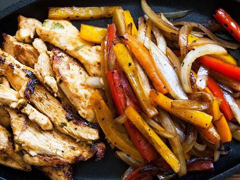 Chicken Fajita Dish