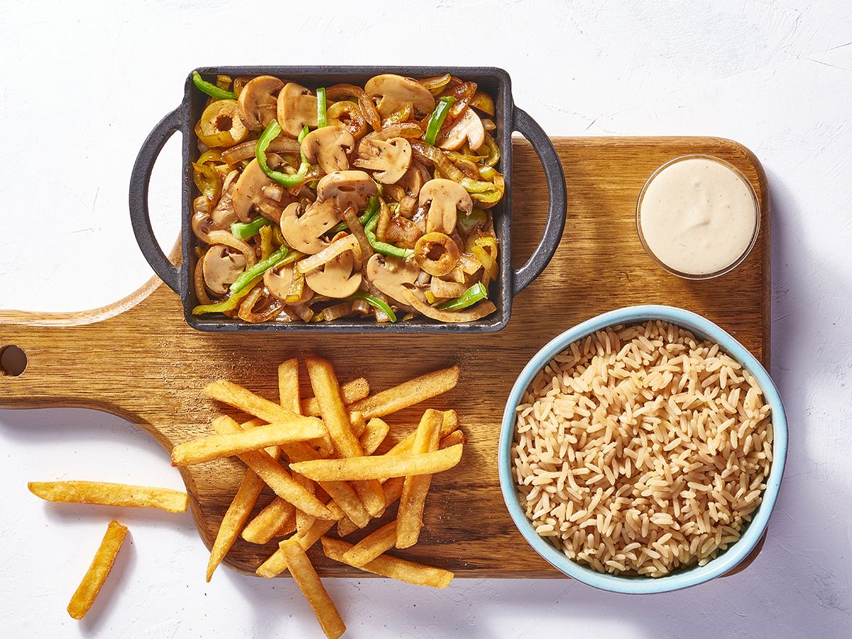 Mushroom Fajita Platter