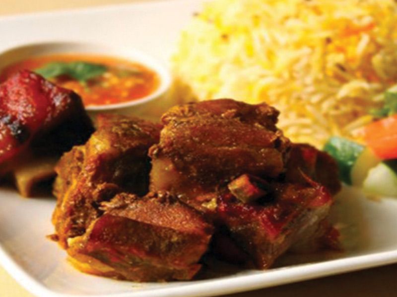 Mandi Mutton Meat Platter Platter