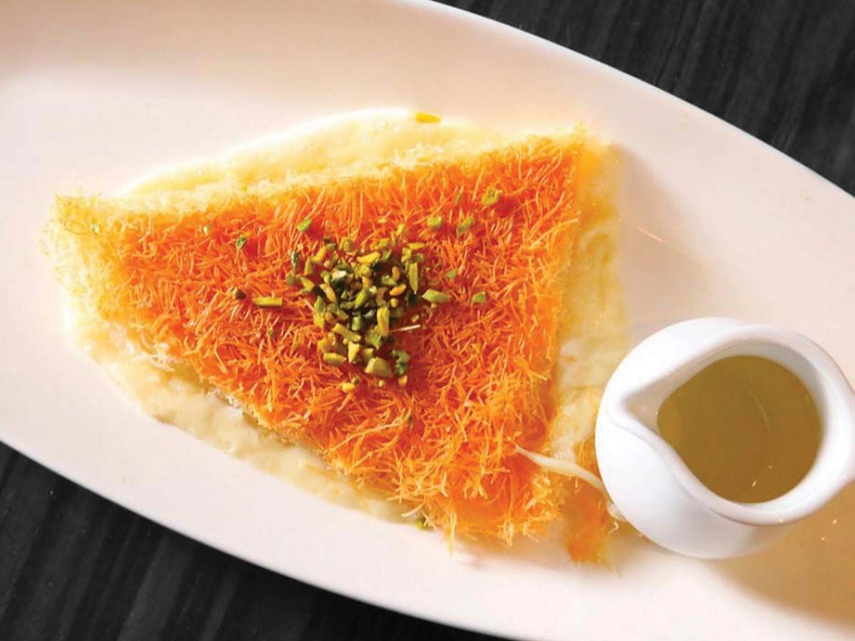 Nabulsiya Khashna Plate with Cream