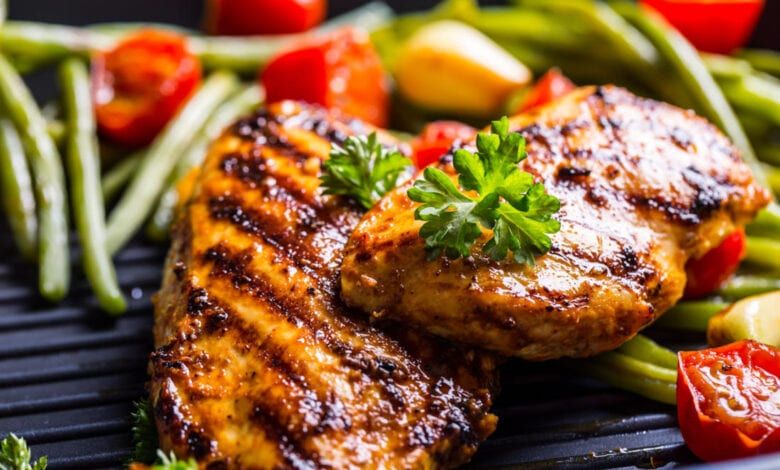 Bbq Grilled Chicken Fillet Sandwich