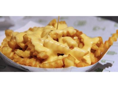 Fried Cheese With French Fries And Roumi Cheese Sandwich