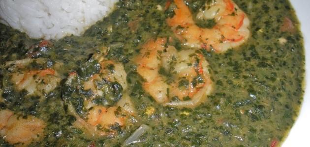 Molokhia With Shrimp
