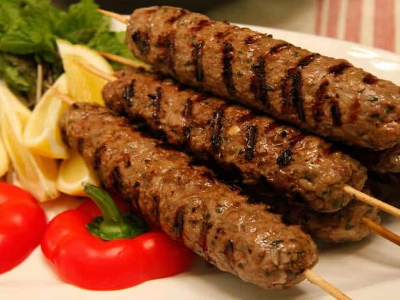 Kofta Sandwich - Syrian Bread