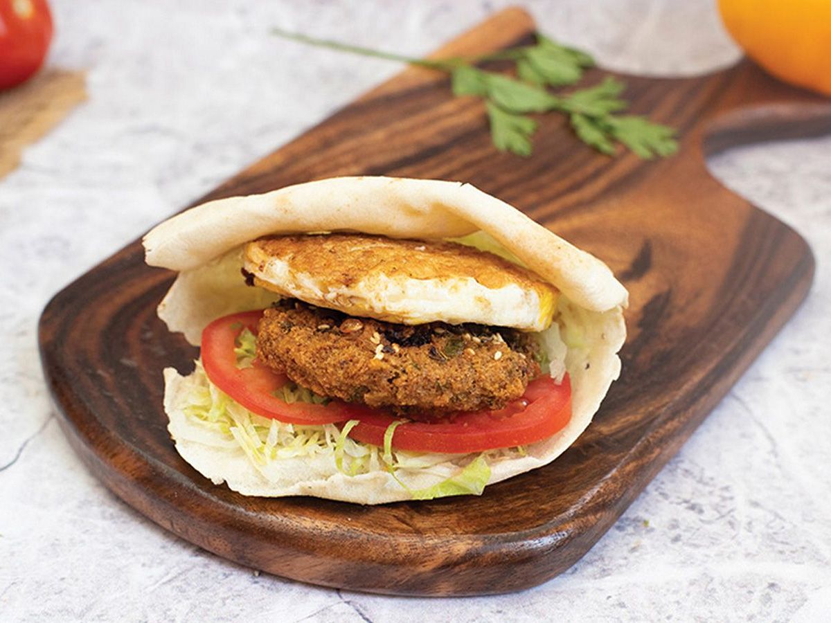Taamia Fried Eggs Sandwich
