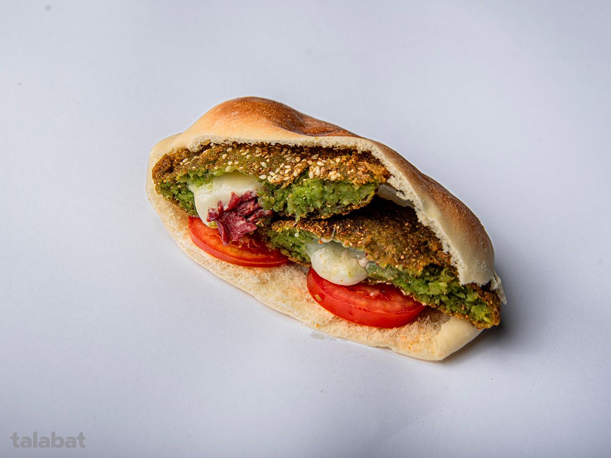 Falafel Bastirma Sandwich