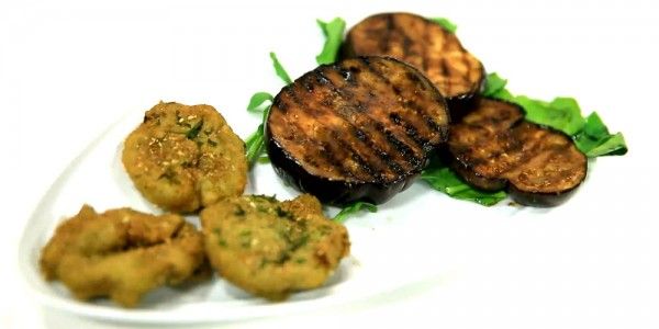 Ta'ameya with Eggplant