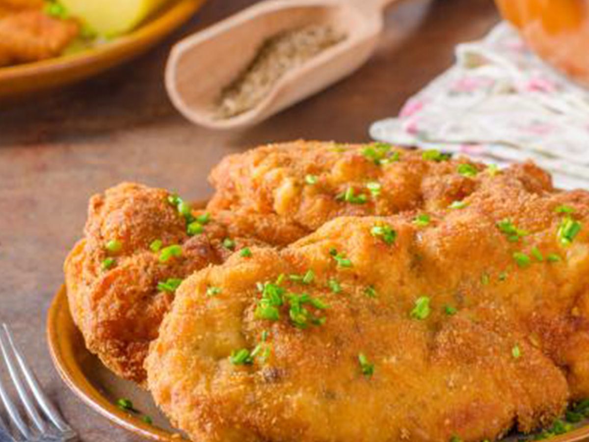 A quarter Fried Pane