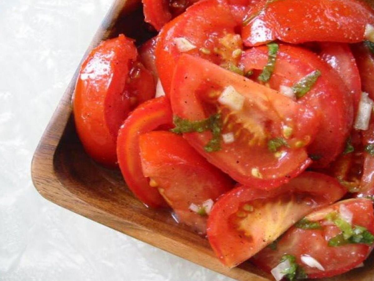 Pickled tomatoes