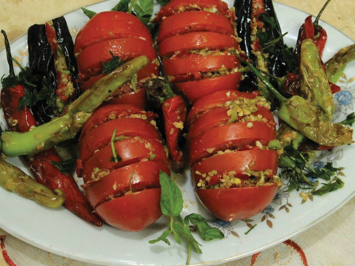 Pickled tomatoes