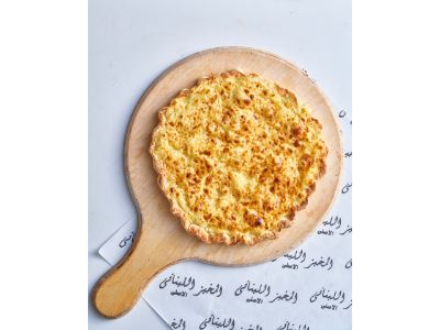 Manousheh Egg Omelette with Pastrami